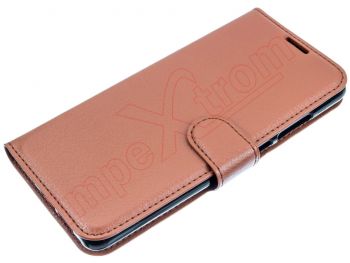 Brown type book case for Huawei P30
